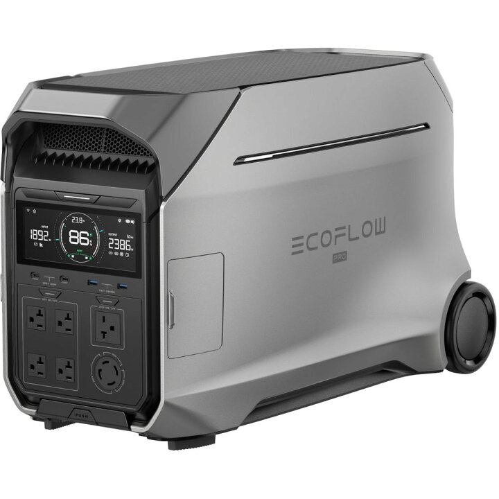 楽天市場】EcoFlow エコフロー DELTA Pro 3 容量4,096Wh 出力3,600W 