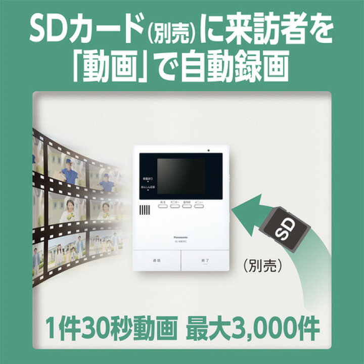 楽天市場】パナソニック VL-B35CF テレビドアホン : ヤマダ電機 楽天市場店