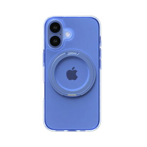 Torras X00FX1779 ROstand Pro-Clear case for iPhone16 Light Blue