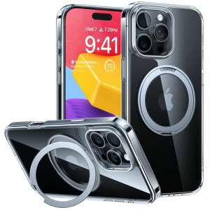 Torras X00FX1785 ROstand Pro-Clear case for iPhone16 Pro Max Clear