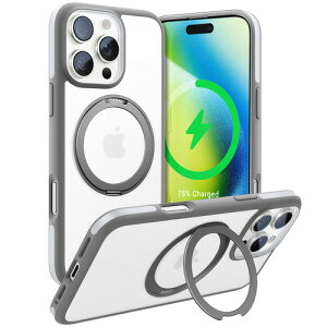 Torras X00FX1803 ROstand R Fusion case for iPhone16 Pro Max Titanium Grey