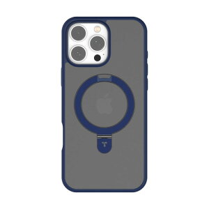 Torras X00FX1814 ROstand case for iPhone16 Pro Navy Blue