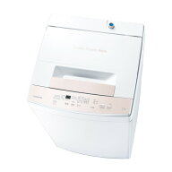 東芝 全自動洗濯機 洗濯：4.5kg 簡易乾燥 幅55.5cm Wシャワー洗浄 デカ文字操作パネル AW-45GA4(W) ホワ…