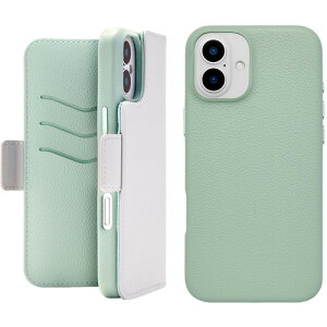 ���j�P�[�X 2Way Mag Flip Case for iPhone 16 Plus (gray) UNI-CSDIP24L-2MFGY