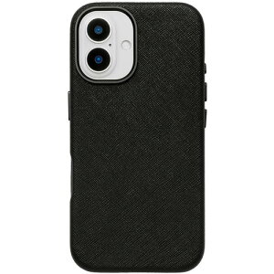 ���j�P�[�X Mag Plain Case for iPhone 16 Plus (black) UNI-CSIP24L-2MPBK