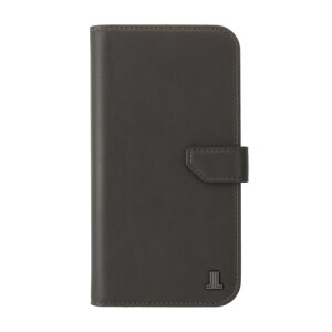 LANVIN COLLECTION LCDLGRYFLIP2467 Folio Case Double Lined with MagSafe for iPhone16 Plus Gray