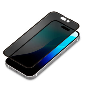 PGA PG-24AGLF03MB iPhone 16/15�p �t���S�ʕی�K���X �p����h�~PET�t���[�� Dragontrail [�`�����h�~/������] Premium Style