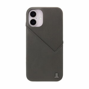 LANVIN COLLECTION LCGRYWPIP2467 Slim Wrap Case for iPhone16 Plus Gray