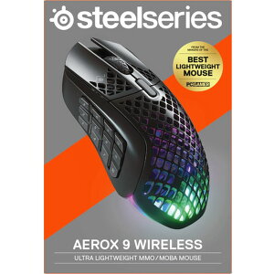 SteelSeries 62618J Aerox 9 Wireless Gaming Mouse(RE) 62618J