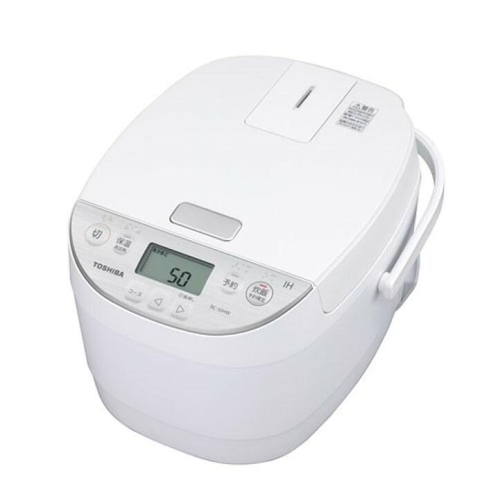 楽天市場】東芝 RC-10HW(W) IH炊飯器 5.5合炊き ホワイト : ヤマダ電機 