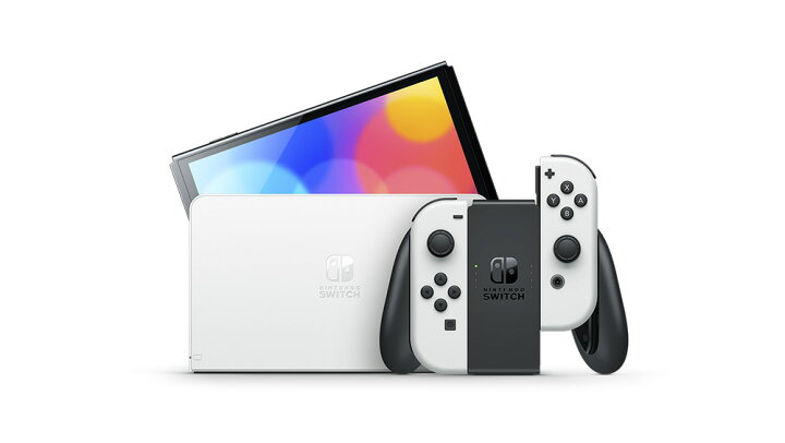 楽天市場】Nintendo Switch（有機ELモデル） Joy-Con(L)/(R) ホワイト 