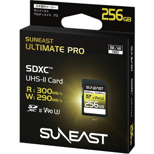 SUNEAST@SANEAST ULTIMATE PRO SDXCJ[h 256GB@SE-SDU2256GA300