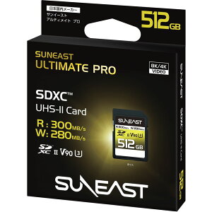 SUNEAST@SANEAST ULTIMATE PRO SDXCJ[h 512GB@SE-SDU2512GA300