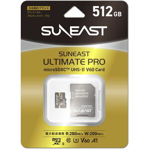 SUNEAST@SUNEAST ULTIMATE PRO microSDXCJ[h 512GB@SE-MS2512G26G1F