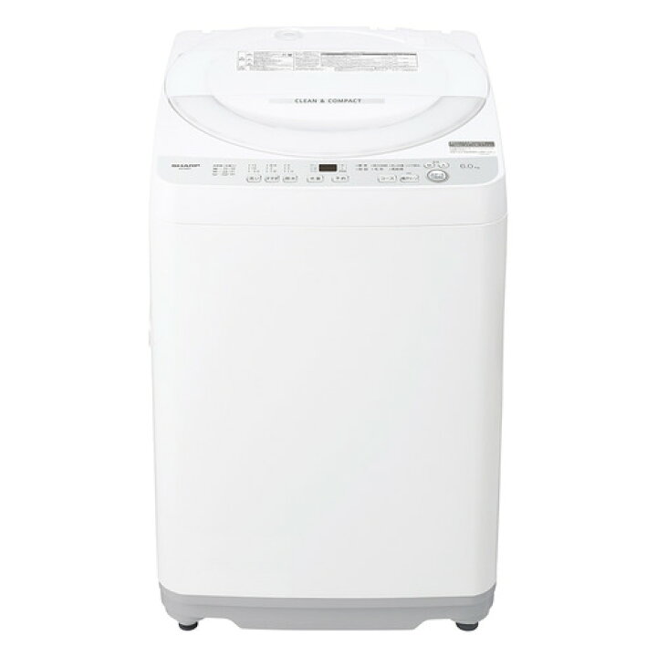 SHARP/シャープ 6kg 洗濯機 2020年製 穴無し槽 ES-GE6D-T 基本引き取り 