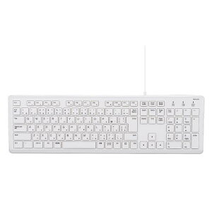 �i�J�o���V FKB-U250W �L���É��t���L�[�{�[�h �����u���� ���{��109�L�[ Windows�Ή� �z���C�g