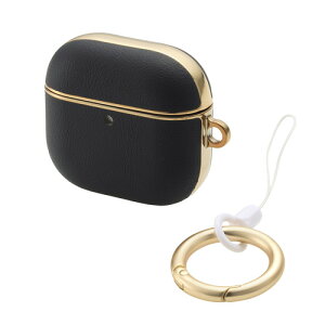 GR AVA-AP06PLMBK AirPods 4 P[X p \tgU[ Jo[ MagSafe [dΉ ubN