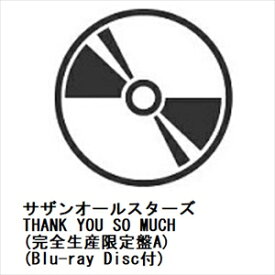 【CD】サザンオールスターズ ／ THANK YOU SO MUCH(完全生産限定盤A)(Blu-ray Disc付)