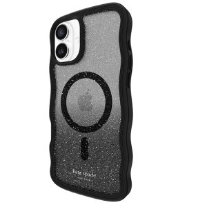 PCgEXy[h j[[N KS054394 Wavy MagSafe iPhone 16 PluspP[X Nightfall NAEubNn