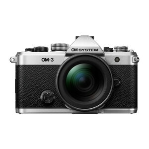 OMfW^\[VY OM-3 12-45mm F4.0 PROLbg SLV fW^J OM SYSTEM Vo[