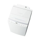 東芝 全自動洗濯機 洗濯8.0kg 簡易乾燥 幅60cm 自動投入 ウルトラファインバブル Ag＋抗菌水 AW-8DP5(W) ホワイト系【…