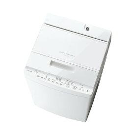東芝 全自動洗濯機 洗濯：8.0kg 簡易乾燥 幅60cm ウルトラファインバブル洗浄 Ag＋抗菌水 ザブーン水流 AW-8DH5(W) ホワイト系