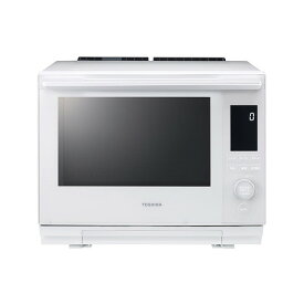 東芝 ER-D3000B(W) 過熱水蒸気オーブンレンジ 石窯ドーム 2段調理対応 30L グランホワイト