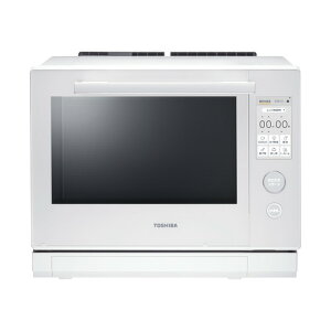【推奨品】東芝 ER-D7000B(W) 過熱水蒸気オーブンレンジ 石窯ドーム 2段調理対応 30L グランホワイト