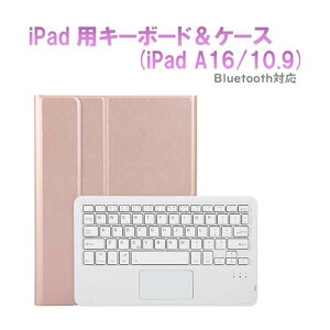 RM RM2290RG iPad 10世代10.9インチ用カラーキーボード付きカラーケース ローズゴールド