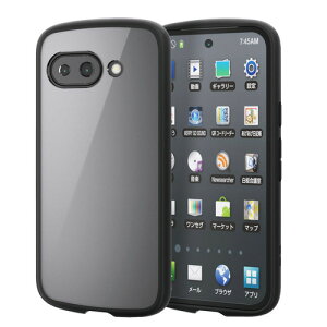 �G���R�� PM-P251TSLFCBK Google Pixel 9a �n�C�u���b�h �P�[�X �J�o�[ �Ռ��z�� �y�� ���C�����X�[�d�� �X�g���b�v�z�[���E�V�[�g�t TOUGH SLIM LITE �u���b�N
