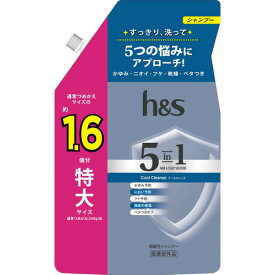 P&G h&s 5in1 クールクレンズ シャンプー つめかえ 特大サイズ 460g