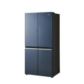 Haier JR-GX47B-H 冷蔵庫 4ドア 470L 観音開き CORU ブルーイッシュグレー