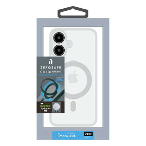 X^oii iPhone16 ZEROSAFE Circle MagsafeΉ 360°]X^hP[X NA 8540IP461ZSFCCL