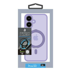 X^oii iPhone16 ZEROSAFE Circle MagsafeΉ 360°]X^hP[X tXgp[v 8545IP461ZSFCPU