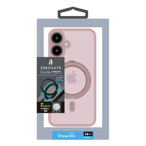X^oii iPhone16 ZEROSAFE Circle MagsafeΉ 360°]X^hP[X tXgsN 8546IP461ZSFCPK