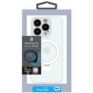 X^oii iPhone16Pro ZEROSAFE Shaft J͕ی MagsafeΉ 360°]X^hP[X tXgzCg 8547IP463ZSFSWH