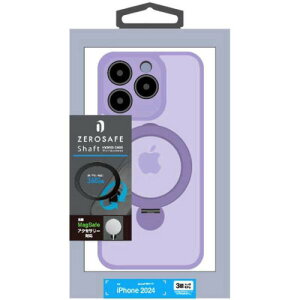 X^oii iPhone16Pro ZEROSAFE Shaft J͕ی MagsafeΉ 360°]X^hP[X tXgp[v 8550IP463ZSFSPU