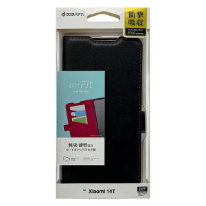 ���X�^�o�i�i Xiaomi 14T ���^�蒠�T�C�h�}�O�l�b�g�P�[�X �Ռ��z�� �u���b�N×���b�h �u���b�N 8565XI14TBSMBKR