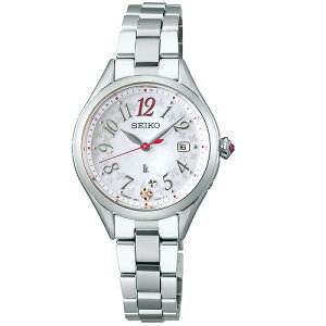 セイコー SSQW091 LUKIA Grow 10気圧防水 ソーラー電波モデル