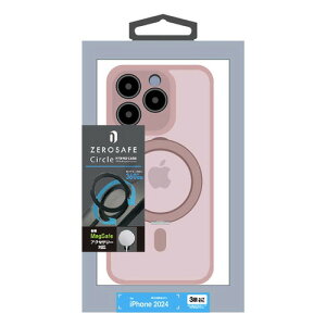 X^oii iPhone16Pro ZEROSAFE Circle MagsafeΉ 360°]X^hP[X tXgsN 8556IP463ZSFCPK