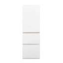 パナソニック 冷蔵庫 365L 右開き 3ドア 幅60cm うす型 シンプルデザイン 大容量野菜室 NR-C37ES2-W ホワイト系