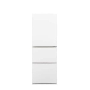 パナソニック 冷蔵庫 326L 右開き 3ドア 幅60cm うす型 シンプルデザイン 大容量野菜室 NR-C33ES2-W ホワイト系