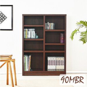 �㓡�Ƌ�Y ��90cm �~�h���^�C�v�u�b�N�V�F���t �C�t�^�u���E���F ���I �����i BS-01-90M-BR