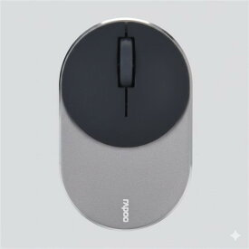 Rapoo M600miniBK 超小型ワイヤレスマウス マルチペアリング対応 Bluetooth／2.4GHz接続 静音設計 ブラック
