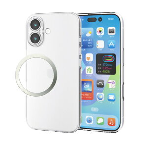 �G���R�� PM-A25AUCTKCR iPhone 17 �P�[�X �\�t�g �J�o�[ ���C�z���Ή����^���X�e�b�J�[�t �Ɍ��ی� �N���A