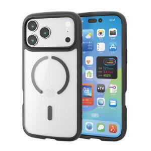 �G���R�� PM-A25DTSLFCMBK iPhone 17 Pro Max �P�[�X MAGKEEP TOUGH SLIM LITE �u���b�N
