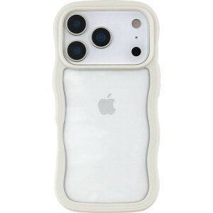 eB[KCA Wavy Case (ivory) for iPhone17 Pro UNI-25MP-WCIV