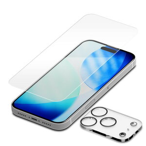 PGA PG-25DGLPST iPhone 17 Pro Maxp tSʕیKX&JveN^[Zbg []