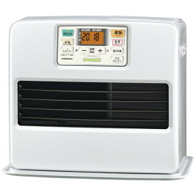 CORONA FH-ST4625BY(W) 石油ファンヒーター 火力セレクト機能搭載 大きな操作パネル 12畳まで タンク容量7.2L パールホワイト