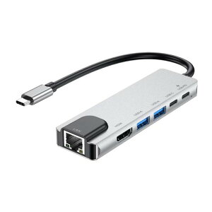 AXELTECH AXDST01SL 6in1�h�b�L���O�X�e�[�V���� �ő�5Gbps�Ή� Windows Mac�Ή� �V���o�[